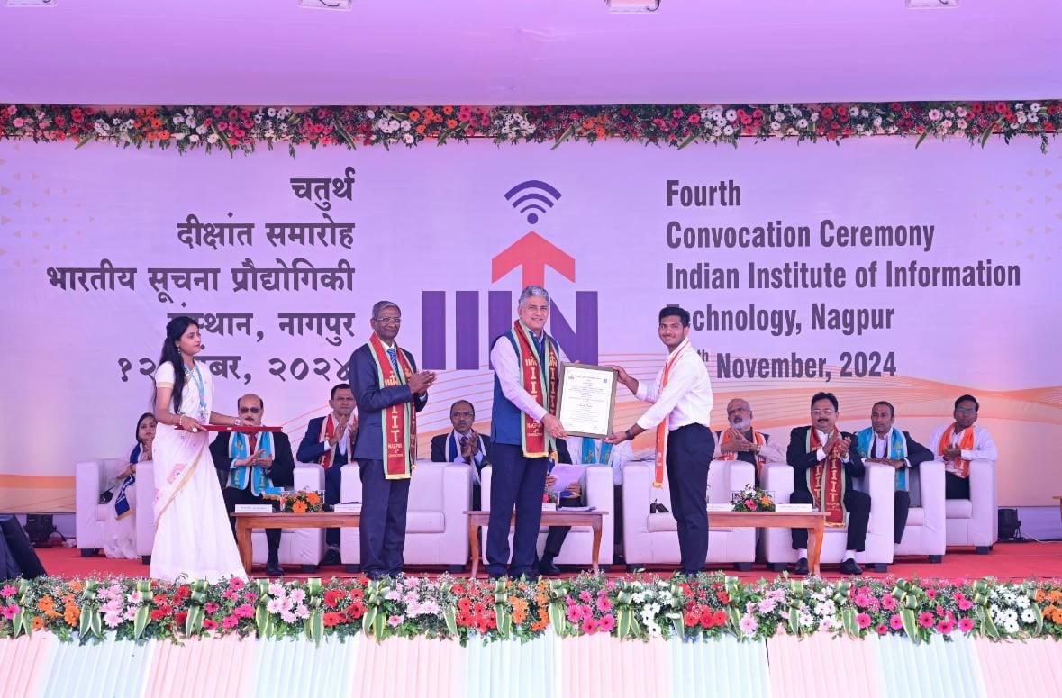 IIIT Nagpur, Fourth Convocation Ceremony, November 2024